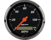 Autometer Designer Black 3 1/8 Programmable Speedometer