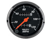 Autometer Designer Black 3 1/8 Mechanical Speedometer