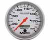 Autometer Ultra Lite 5" Programmable Speedometer 200 MPH