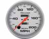 Autometer Ultra Lite 5" Speedometer 200 MPH