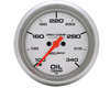 Autometer Ultra Lite 2 5/8 Oil Temperature Gauge