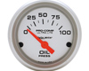 Autometer Ultra Lite 2 1/16 Oil Pressure Gauge
