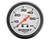 Autometer Phantom 2 1/16 Boost 60 PSI Gauge