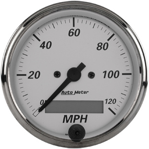 Autometer American Platinum 3 1/8 Programmable Speedometer