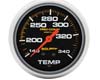 Autometer Pro-Comp 2 5/8 Water Temperature 140-340 Gauge