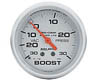Autometer Silver 2 5/8 Boost/Vacuum Gauge