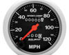 Autometer Sport-Comp 3 3/8 Mechanical Speedometer 120MPH