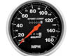 Autometer Sport-Comp 5in. Mechanical Speedometer 160MPH