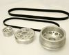 Agency Power 3pc Underdriven Pulley Kit Nissan 350Z Infiniti G35 Z33 03-05