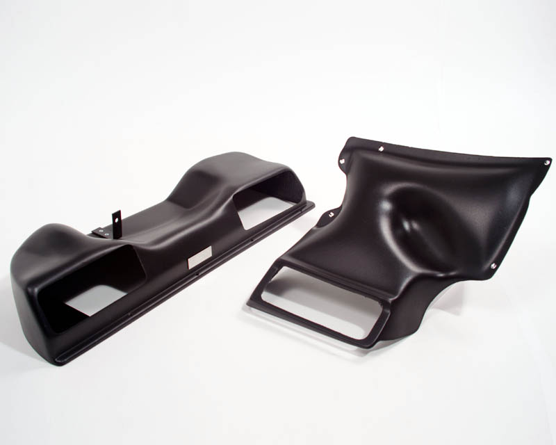 Agency Power Dual Flow Matte Black Intake Porsche 996TT 01-05