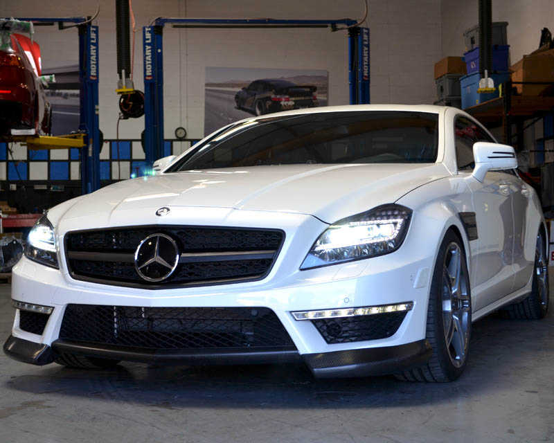 Agency Power Carbon Fiber Front Bumper Spoiler Mercedes-Benz CLS63 12-13