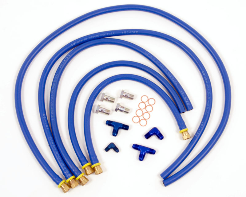 Agency Power Garrett Turbo Water Line Kit Porsche 996TT 01-05