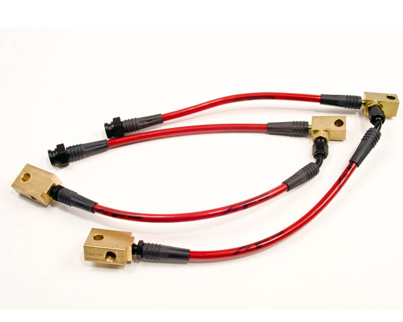 Agency Power Front Brake Lines Nissan R35 GT-R 09+