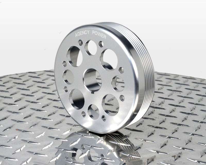 Agency Power Lightweight Silver Crank Pulley Scion tC 11+