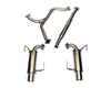 Agency Power SS TurboBack Dual Exhaust System Subaru WRX Sedan 08-12