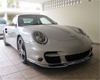 Agency Power Carbon Fiber TA Style Front Lip Spoiler Porsche 997 Turbo 07-12