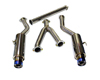Agency Power Ti Tip Dual Catback Exhaust Mitsubishi EVO X 08+