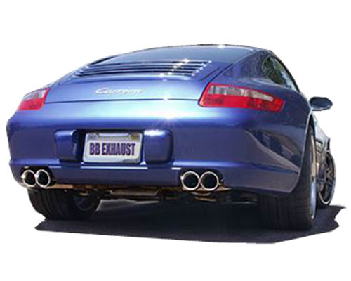 B&B Quad Double Wall Tips Porsche 997 05-08