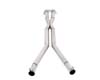 B&B 2.5 inch X-Pipe Chevrolet Corvette C5 97-04