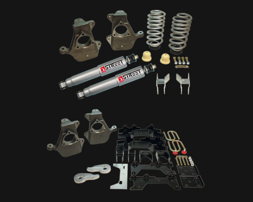 Belltech ND2 1 Inch Front 2 Inch Rear Lowering Kit Dodge Dakota R/T 97-04 by FEZTEC