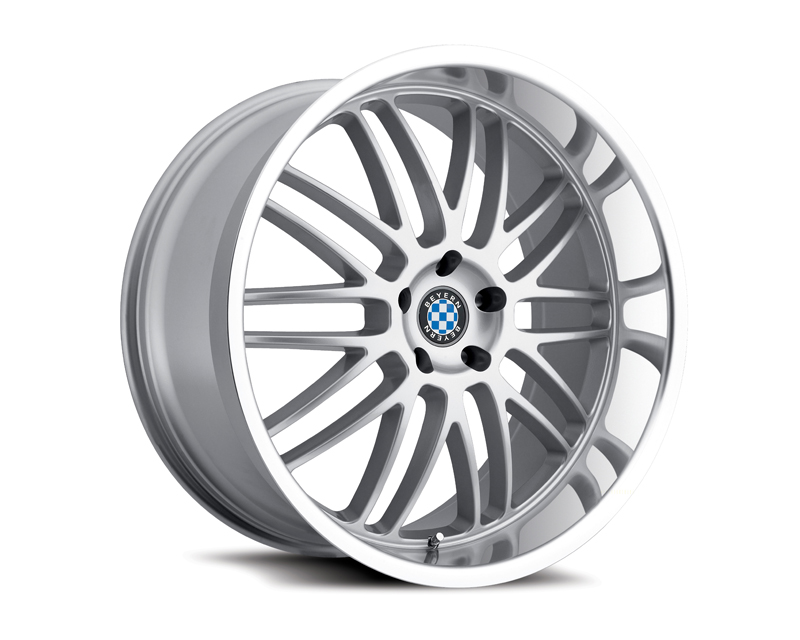 Beyern Mesh 18X8.5  5x120  15mm Silver Machined  72 Bore