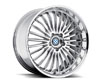 Beyern Multi 17X8  5x120  15mm Chrome  72 Bore