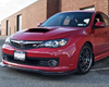 BlackTop Aero Type VR Carbon Fiber Front Lip Subaru STI 08+