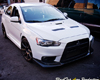 BlackTop Aero Carbon Fiber Front Lip Spoiler Mitsubishi EVO X 08+