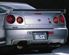 Blitz Aerospeed Rear Trunk Wing Nissan Skyline R34 99-02