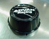 Advan 63mm Center Cap 100 PCD High Type Black
