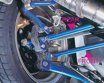 Cusco Rear GT Lateral Links - Front Bar Subaru Impreza 93-01