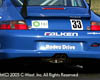 C-West Rear Bumper w/ Single Pipe Porsche 911 GT3 99+