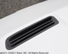 C-West Carbon Hood Air Outlet Mitsubishi EVO X 08-12