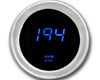 Cyberdyne Blue Ice Mini Tachometer 2 Cylinder