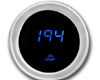 Cyberdyne Blue Ice Oil Temperature Gauge