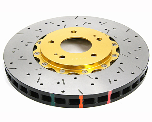 DBA HD 5000XS 2-Piece Drilled & Slotted Front Rotor Subaru BRZ Premium / Scion FR-S / Toyota GT-86 13+