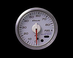 Defi Link Meter 52mm White Fuel Pressure Gauge