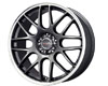 Drag DR-34 15X7  4x100/4x114.3  40mm Gunmetal Machined Lip