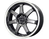 Drag DR-35 18X7.5  5x100/114  45mm Gunmetal Machined Lip