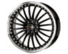 Drag DR-36 17X7.5  4x100/114  42mm Gloss Black Machined Lip