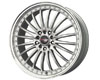 Drag DR-36 17X7.5  4x100/114  42mm Silver Machined Lip