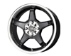 Drag DR-8 17X7  5x100/114  40mm Gloss Black Machined