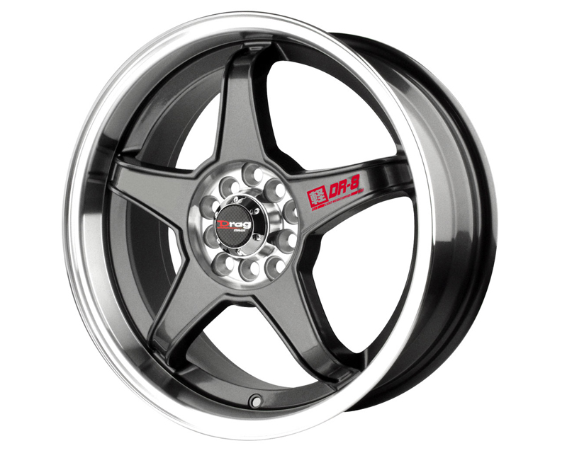 Drag DR-8 17X7  4x100/114  40mm Gunmetal Machined