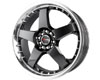 Drag DR-11 17X7  4x100/4x114.3  40mm Gunmetal Machined Lip