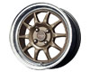 Drag DR-16 15X7  4x100  40mm Bronze Machined Lip