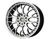 Drag DR-19 16X7  5x110  40mm Gloss Black Machined Face