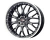 Drag DR-19 15X7  4x100/4x114.3  40mm Gunmetal Machined Lip
