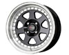 Drag DR-27  16X8.25  5x114.3  15mm Gloss Black Machined Lip