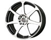 Drag DR-33 15X7  5x105/5x110  38mm Flat Black Machined Face