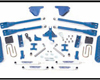 Fabtech 10in 4 Link System 4.0 Coilover Conversion Ford F-250 Super Duty 08